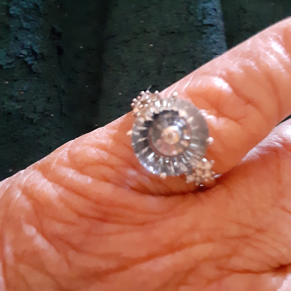 Lehrer's Torus Sky Blue Topaz Ring.